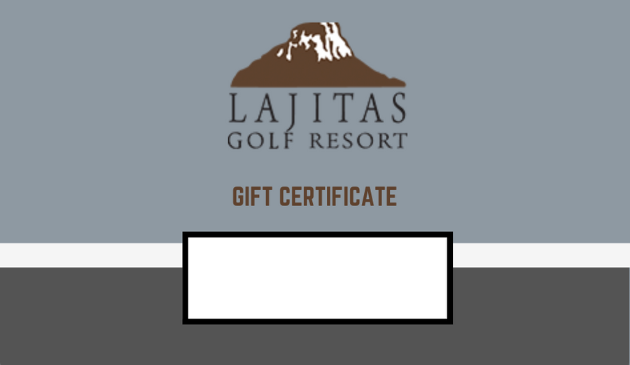 Lajitas Golf Resort Gift Certificate