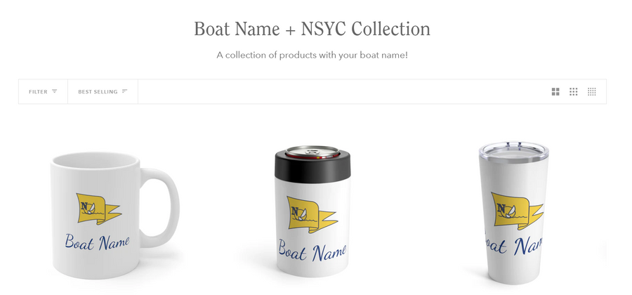 Your Own Boat Name + NSYC Collection