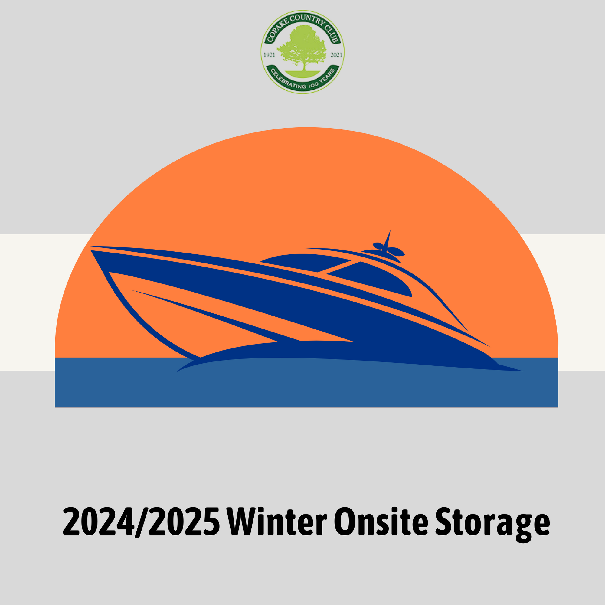 2024/2025 Winter Onsite Storage for Members