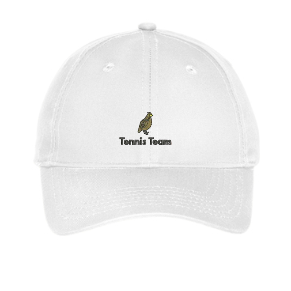 Tennis Team Youth Hat - White
